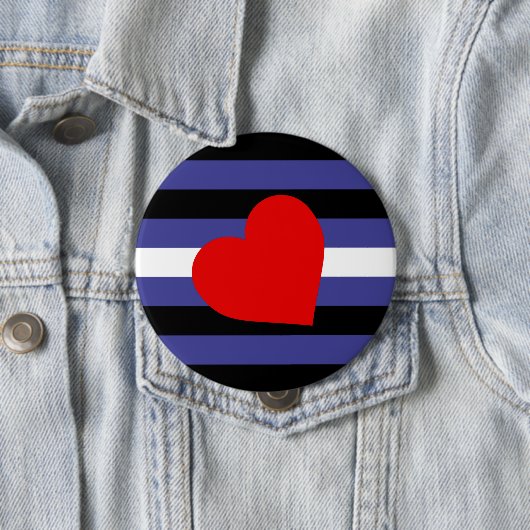 Leather Pride Flag Button (Beispiel)