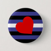 Leather Pride Flag Button (Vorderseite)