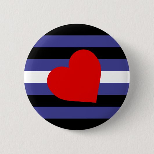 Leather Pride Flag Button (Vorderseite)