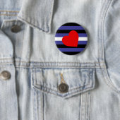 Leather Pride Flag Button (Beispiel)