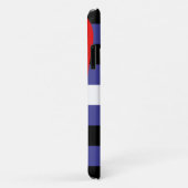 Leather Pride Flag Case-Mate iPhone Hülle (Hinten/Rechts)