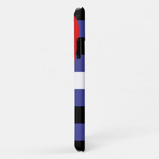 Leather Pride Flag Case-Mate iPhone Hülle (Hinten/Rechts)