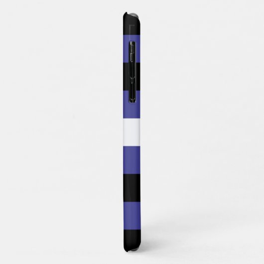 Leather Pride Flag Case-Mate iPhone Hülle (Hinten/Links)