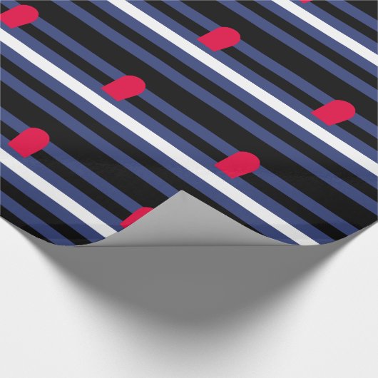 Leather Pride Flag Geschenkpapier (Ecke)