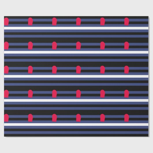 Leather Pride Flag Geschenkpapier (Flach)