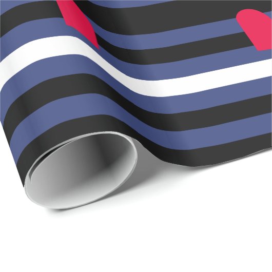 Leather Pride Flag Geschenkpapier (Rolleneckpunkt)