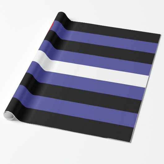 Leather Pride Flag Geschenkpapier (Ungerollt)