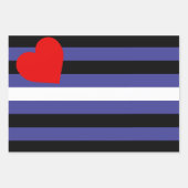 Leather Pride Flag Geschenkpapier Set (Vorderseite 3)