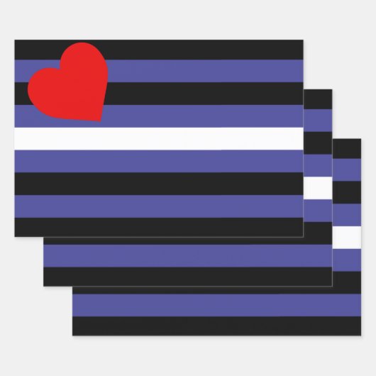 Leather Pride Flag Geschenkpapier Set (Set)