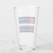 Leather Pride Flag Glas (Rückseite)