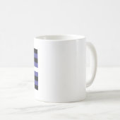 Leather Pride Flag Kaffeetasse (VorderseiteRechts)