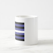 Leather Pride Flag Kaffeetasse (Mittel)