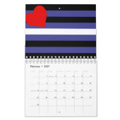 Leather Pride Flag Kalender (Feb 2027)