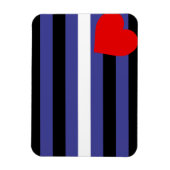 Leather Pride Flag Magnet (Vertikal)