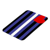 Leather Pride Flag Magnet (Linke Seite)