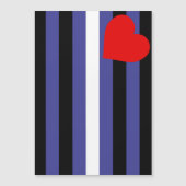 Leather Pride Flag Magneteinladung (Vorderseite)