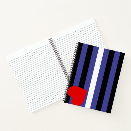 Leather Pride Flag Notizblock (Innenseite)