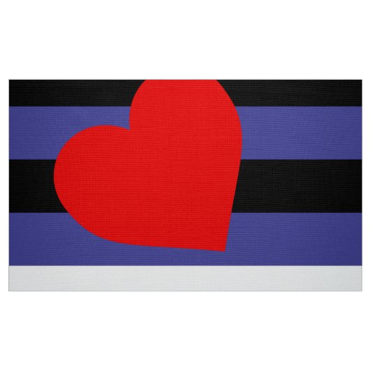 Leather Pride Flag Stoff (Fat Quarter (45,7 x 55,9 cm))