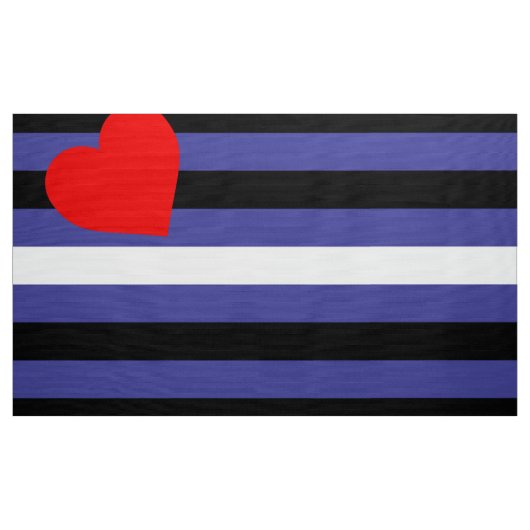 Leather Pride Flag Stoff (Yard (91,4 cm))