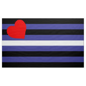 Leather Pride Flag Stoff (Yard (91,4 cm))