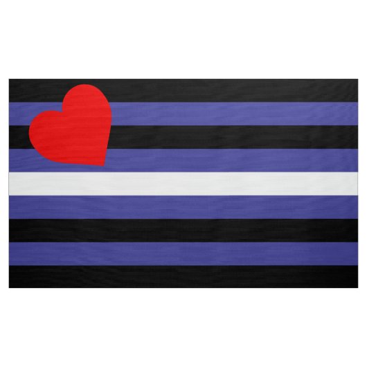 Leather Pride Flag Stoff (Yard (91,4 cm))