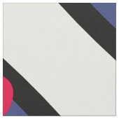Leather Pride Flag Stoff (Nahaufnahme)
