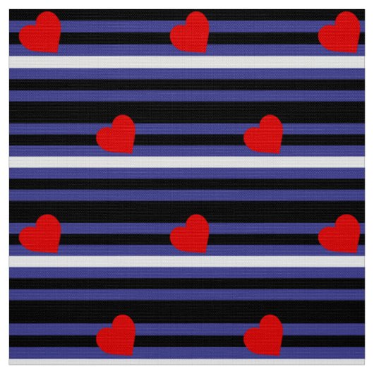 Leather Pride Flag Stoff (Muster)