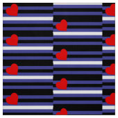 Leather Pride Flag Stoff (Muster)