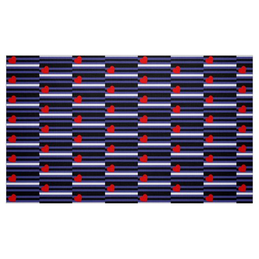 Leather Pride Flag Stoff (Fat Quarter (45,7 x 55,9 cm))