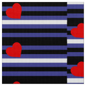 Leather Pride Flag Stoff (Nahaufnahme)