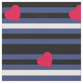 Leather Pride Flag Stoff (Nahaufnahme)