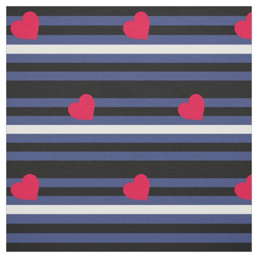 Leather Pride Flag Stoff (Muster)