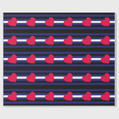 LEATHER PRIDE FLAG STRIPES DESIGN - 2014 PRIDE.png Geschenkpapier (Flach)