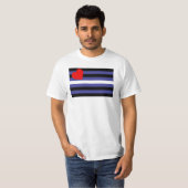 Leather Pride Flag T-Shirt (Vorne ganz)