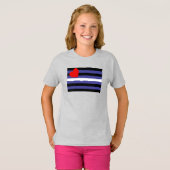 Leather Pride Flag T-Shirt (Vorne ganz)
