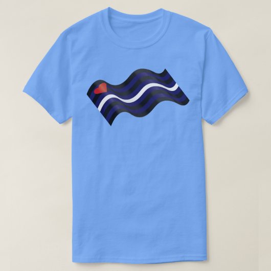 Leather Pride Flag T-Shirt (Design vorne)