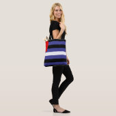 Leather Pride Flag Tasche (Am Model)