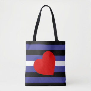Leather Pride Flag Tasche