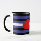 Leather Pride Flag Tasse (Links)