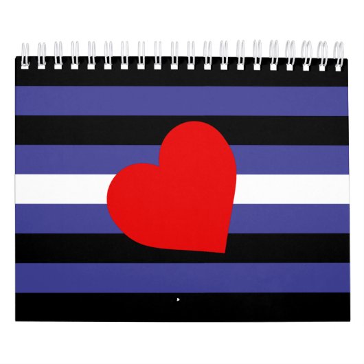 Leather Pride Flag und Herz Kalender (Titelbild)