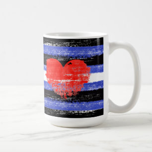 Leather Pride Paint Kaffeetasse