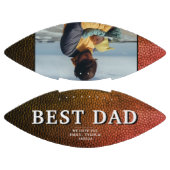 Leather Print Best Vater Vatertag Foto Fußball Football (Paneele)