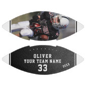 Leather Print Yellow Player Name Name Team Foto Football (Paneele)