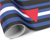 LEATHER QUE PRIDE GESCHENKPAPIER (Rolleneckpunkt)