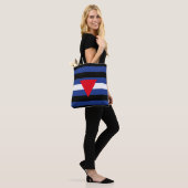 Leather Que Stolperflagge Tasche (Am Model)