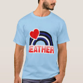 LEATHER RAINBOW FLAG T-Shirt (Vorderseite)