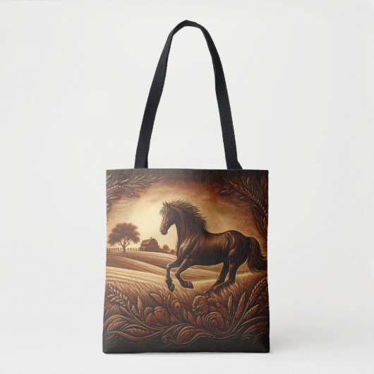 Leather Ranch Pferd Tasche (Vorderseite)