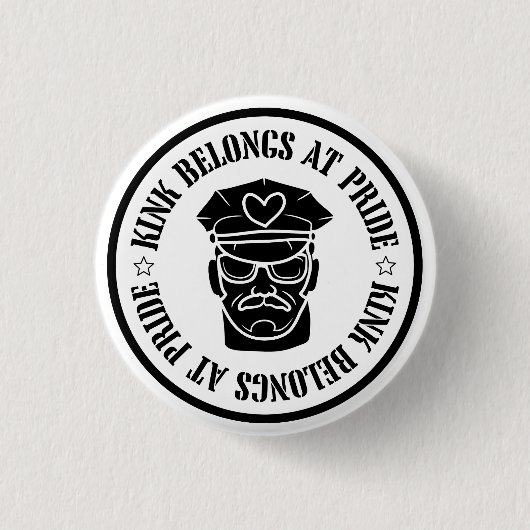 Leather Roots Button (Vorderseite)