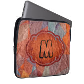 Leather Vintag Laptopschutzhülle (Vorne Rechts)