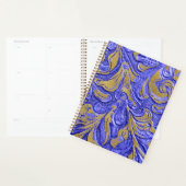 Leather Wallet Texture Blue Embossed Planner Planer (Anzeige)
